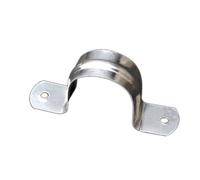 100/50 In Acciaio Inossidabile Fascette Per Tubi Elementi Fissaggio Ispessiti In Metallo 2 Fori Tubo Facile Da Installare Acciai Inossidabili