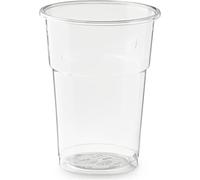 bio3 100/500/1000 Bicchieri monouso 400ml tacca 0,3 ed a 1/2 pinta - Biodegradabili e Compostabili in PLA usa e getta Plastic free | After Plastic (100)