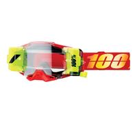 100% 50006-00004 Armega Forecast Occhiali Osfm Rosso/Giallo/Trasparente Lente