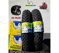 100/90-10 56J COPPIA MICHELIN S83 DOT 2025/26 +CAMERE D'ARIA PIAGGIO APE GOMME