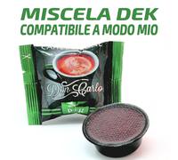 100 A MODO MIO DEC Capsule cialde compatibili caffè Borbone MISCELA DEK