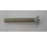 100 Acciaio Inox Philips Testa Piatta Vite di Macchina 1/4-20 X .190cm