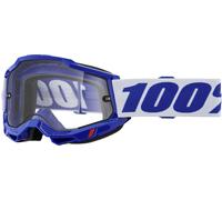 100% Accuri 2 Moto Enduro Occhiali protettivi, blu