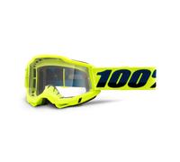 100 Percent Accuri 2 OTG, occhiali male Giallo Fluo/Blu Scuro Trasparente