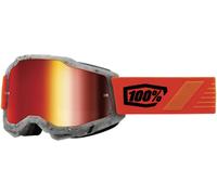 100% Accuri 2 Schrute Occhiali da motocross, rosso