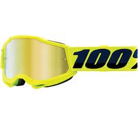 100% Accuri II Essential Occhiali da motocross giovanile, giallo