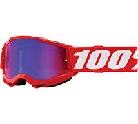 100% Accuri II Essential Occhiali da motocross giovanile, rosso