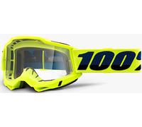 100% Accuri II OTG Essential Occhiali da motocross, giallo/nero