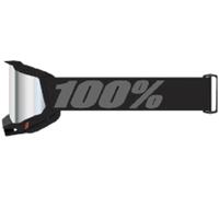 100% Accuri II OTG Essential Occhiali da motocross, nero/grigio