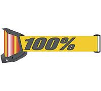 100% Accuri II V2 Chrome Essential Occhiali da motocross, Arancione/Nero