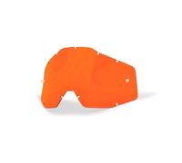 100% Accuri / Racecraft / Strata Anti-Fog Replacement Lens - Orange