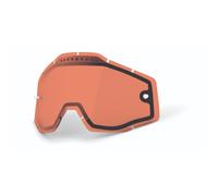 100% Accuri / Racecraft / Strata Vented Dual Pane Lens - Rose