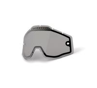 100% Accuri / Racecraft / Strata Vented Dual Pane Lens - Smoke