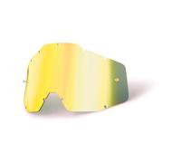 100% Accuri / Strata Youth Anti-Fog Replacement Lens - Gold / Grey