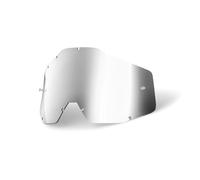 100% Accuri / Strata Youth Anti-Fog Replacement Lens - Silver / Silver