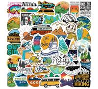 100 Adesivi, Adesivi Per Esterni, Decorazioni, Adesivi Artigianali Fai Da Te, Adesivi Autoadesivi, Adesivi Graffiti Impermeabili, Adatti Per Valigie, Tazze, Quaderni