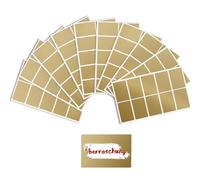 100 adesivi da grattare, da grattare, da applicare per feste, giochi, regali, cartoline, lavori di bricolage (35 x 58 mm)