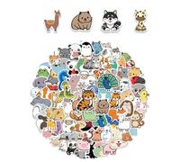 100 Adesivi di Cartoni Animati, Adesivi di Graffiti Dolci, Adesivi per Bambini, Taccuini Decorativi, Valigie, Chitarre.