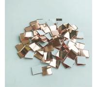 100 adesivi fai da te a specchio in vetro a forma di sfera da discoteca, 10 x 10 mm, piastrelle a mosaico per pareti, soffitti, decorazioni e progetti artigianali come scrapbooking e creazione di