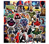 100 adesivi Marvel-Superheld Pack Vinyl Sticker Graffiti Stickers per skateboard, auto, moto, bicicletta, computer portatile, bambini, libri, bagagli, adesivi per telefono, adesivi impermeabili