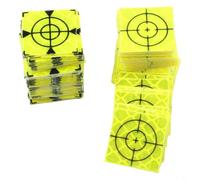 100 adesivi riflettenti totali per misurazioni accurate in tunnel, ponti e progetti di ingegneria edilizia (20 x 20 mm)