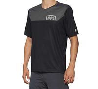 100% AIRMATIC Maglia A Maniche Corte Grey/Midnight - M