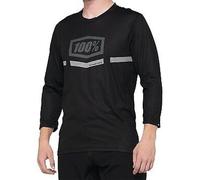 100% AIRMATIC Maglie A Manica 3/4 Md Nere 40018-00001