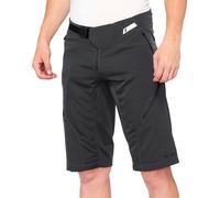 100% Airmatic Pantaloncini da bicicletta, nero-grigio, taglia 32 per maschi