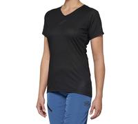 100% Airmatic Black Maglia da donna per bicicletta a maniche corte, nero, taglia M per donne