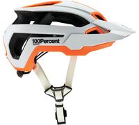 100% Altec Casco da bicicletta, grigio-arancione per maschi