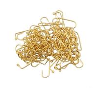 100 ami da pesca con spinato per gancio a manovella, ideale per pescatori che cercano ami affidabili per diversi ambienti di pesca (8#)