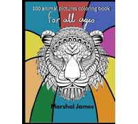 100 animal pictures coloring book for all ages