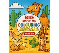 100 Animals Coloring Book & Fun Facts for Kids: Explore the Animal Kingdom with Engaging Coloring Pages and Educational Information