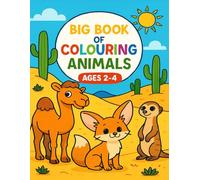 100 Animals Coloring Book & Fun Facts for Kids: Explore the Animal Kingdom with Engaging Coloring Pages and Educational Information