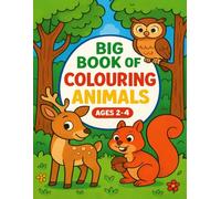 100 Animals Coloring Book & Fun Facts for Kids: Explore the Animal Kingdom with Engaging Coloring Pages and Educational Information
