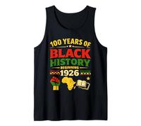 100 Anni di Storia Nera a Partire dal 1926 Patrimonio Africano Canotta