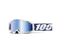 100 Percent Armatic Black, occhiali a specchio male Blu/Bianco Blu A Specchio