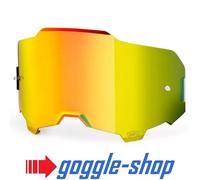 100% Armega/ARmatic Motocross Mascherina Originale Ultra HD Specchio Lenti