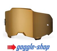 100% Armega/ARmatic Motocross Mascherina Originale Ultra HD Specchio Lenti