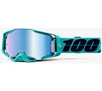 100% Armega Esterel Occhiali da motocross, Turchese/Blu