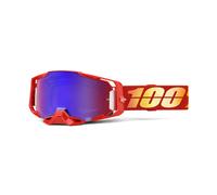 100% Armega Goggle Nuketown / Mirror Red/Blue Lens