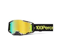 Occhiali da motocross 100% Armega Orban con plexiglass dorato