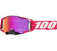 Maschera ARMEGA HYPER Bianco Rosso 100% - UN: UN