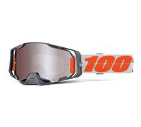 100% Armega Hiper Occhiali OSFM Argento 5623-1007-00