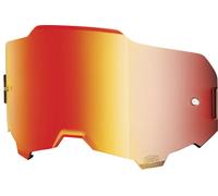 100percent Armega Replacement Lenses Oro Injected Mirror Red Lens/CAT2 Red