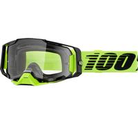 100% Armega Motocross Occhiali protettivi, Giallo neon