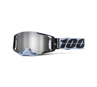 100percent Armega Off-road Goggles Blu Mirror Silver