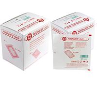 100 Articolo sterile Nastro di pulizia lto Rudavlies sterile Patch diverse Taglie - 10 cm x 8 cm