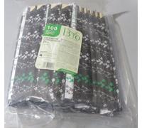 100 BACCHETTE Giapponesi Cinesi In Bamboo Spaghetti Ristorante Sushi 21 cm