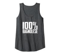100% Bagnolese Bagnoli Irpino Canotta, Donna, Grigio Scuro, XXL